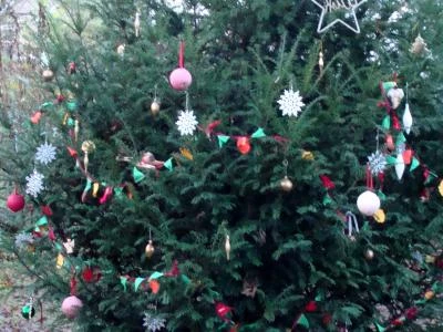 twt woodland christmas tree 2017