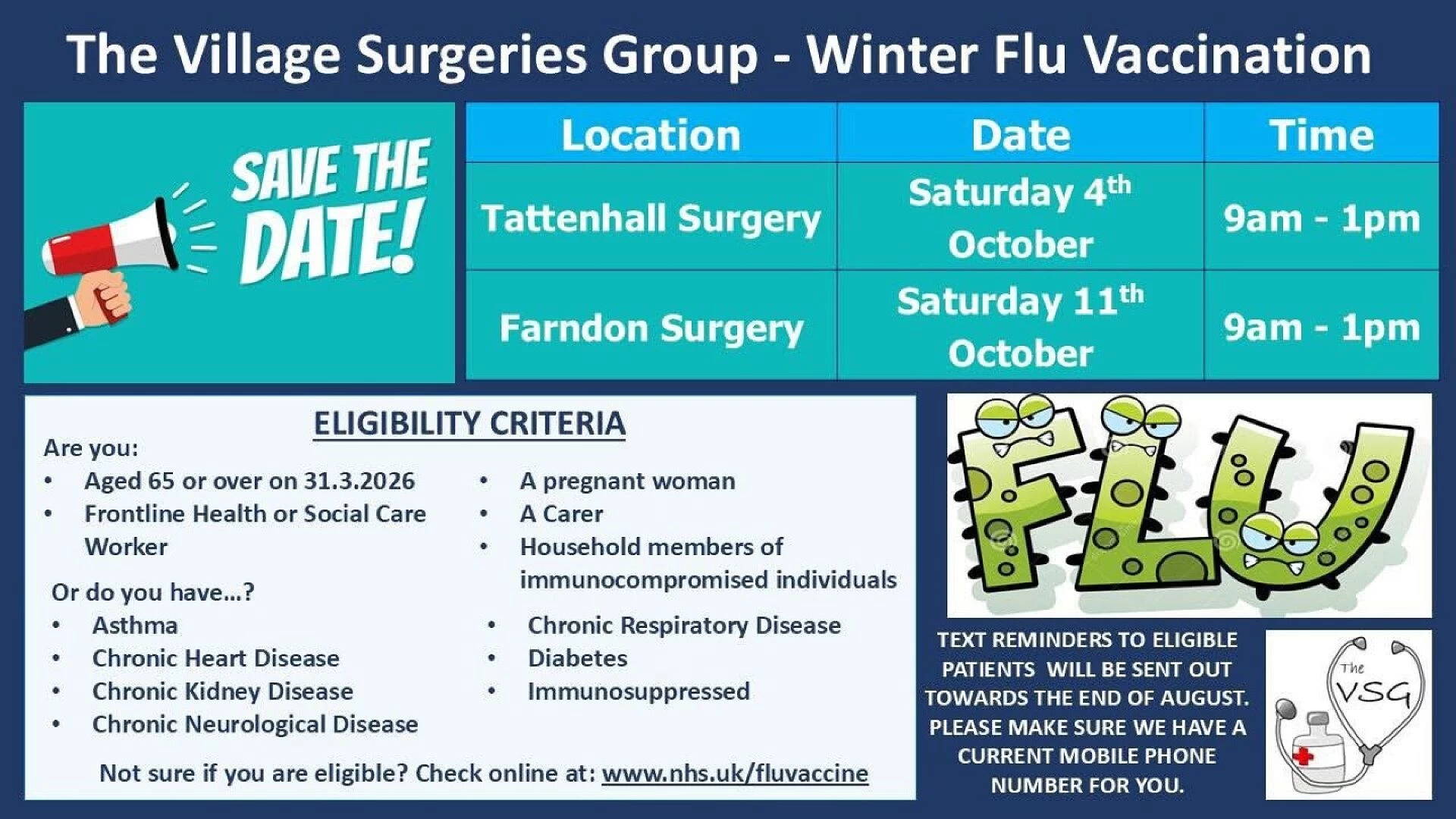 vaccination dates