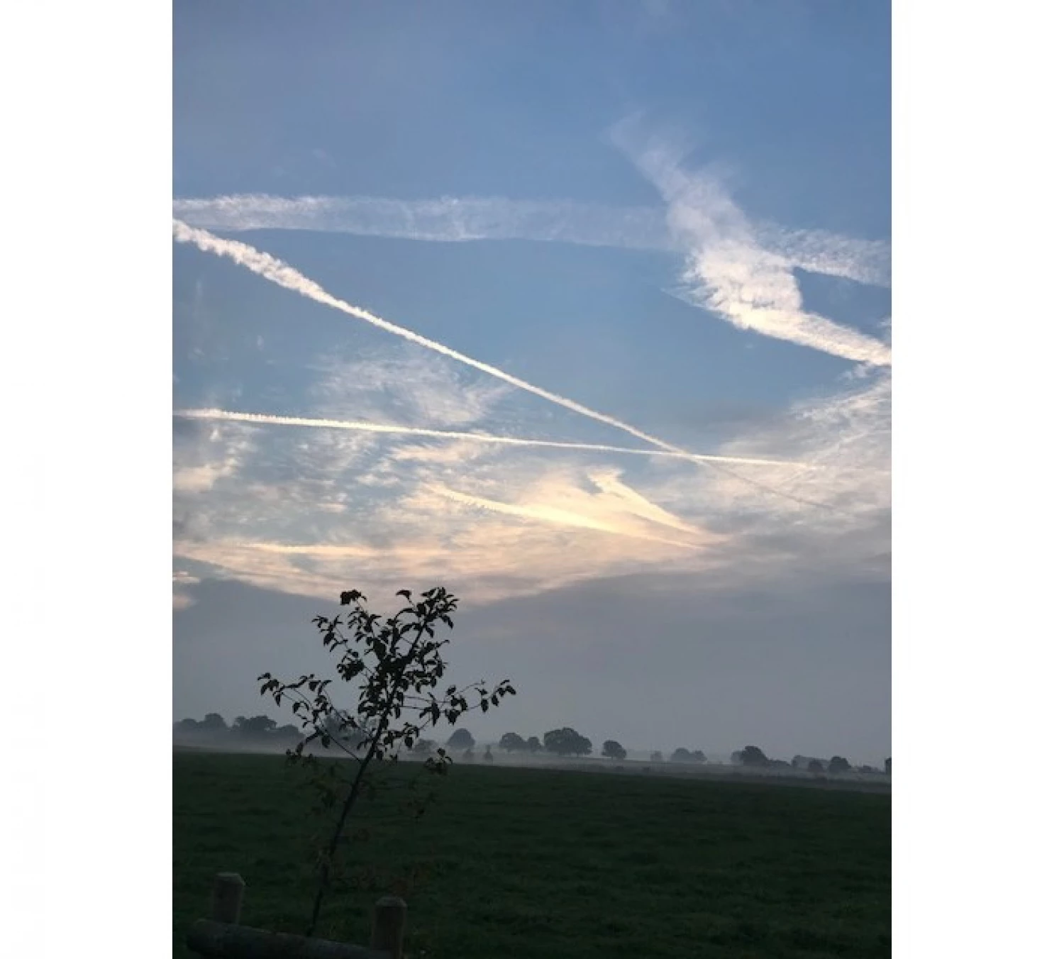 vapour trails