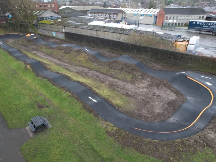 windmill street pump track overview