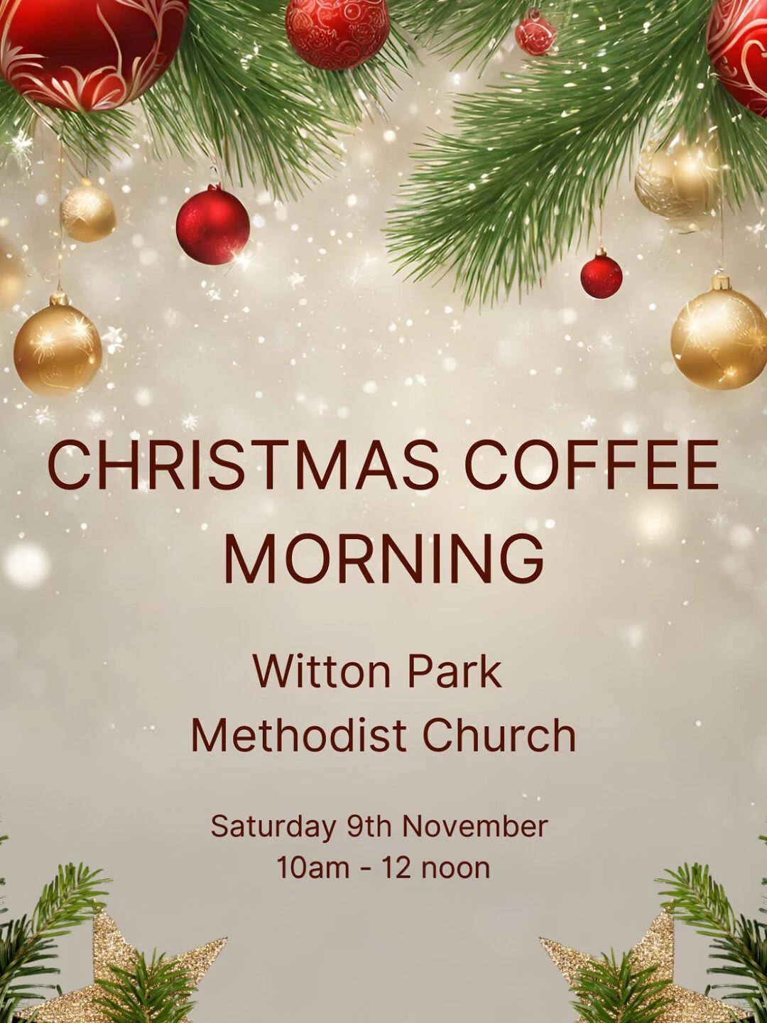 witton park christmas coffee morning 9