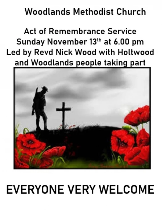 woodlands remembrance service