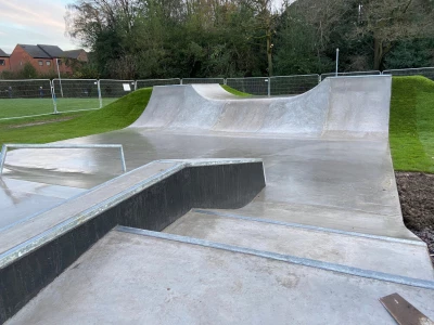 woodside telford skatepark layout