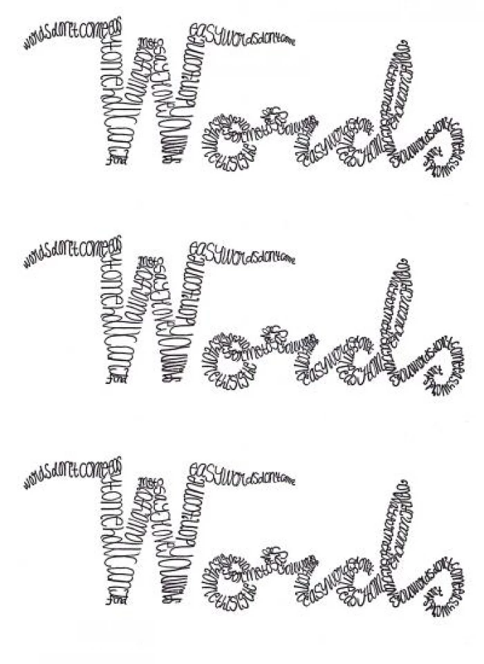 words x3