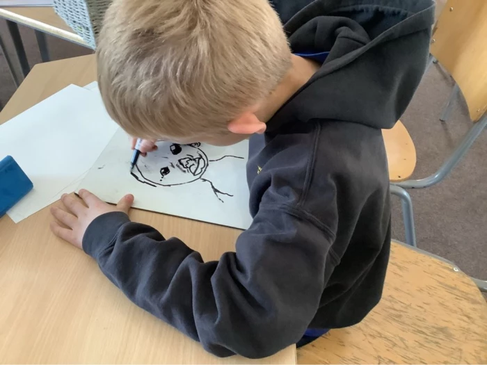 y4 art portraits