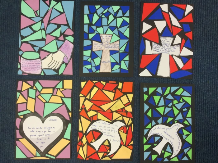 year 6 forgiveness artwork