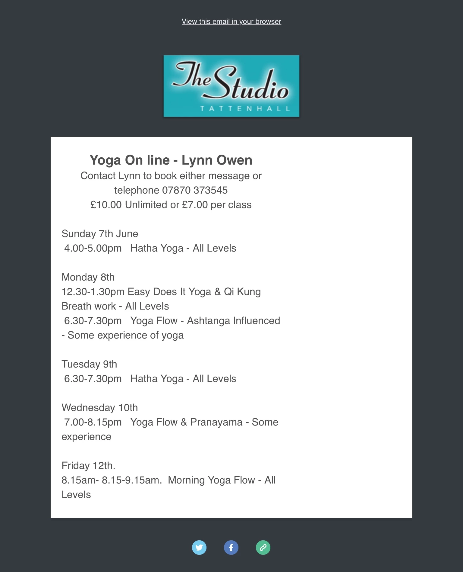 yoga at the studio