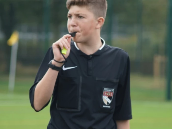 young football referee