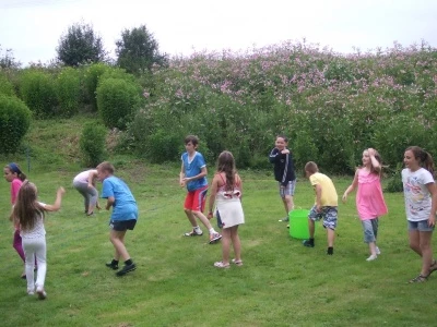 youth club beach party