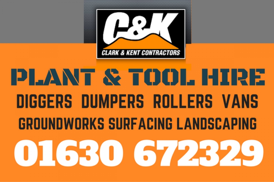 CK Advert plant tool hire
